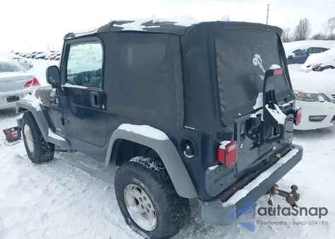 2005 Jeep Wrangler Sport from USA, damaged, VIN 1J4FA49S25P324336